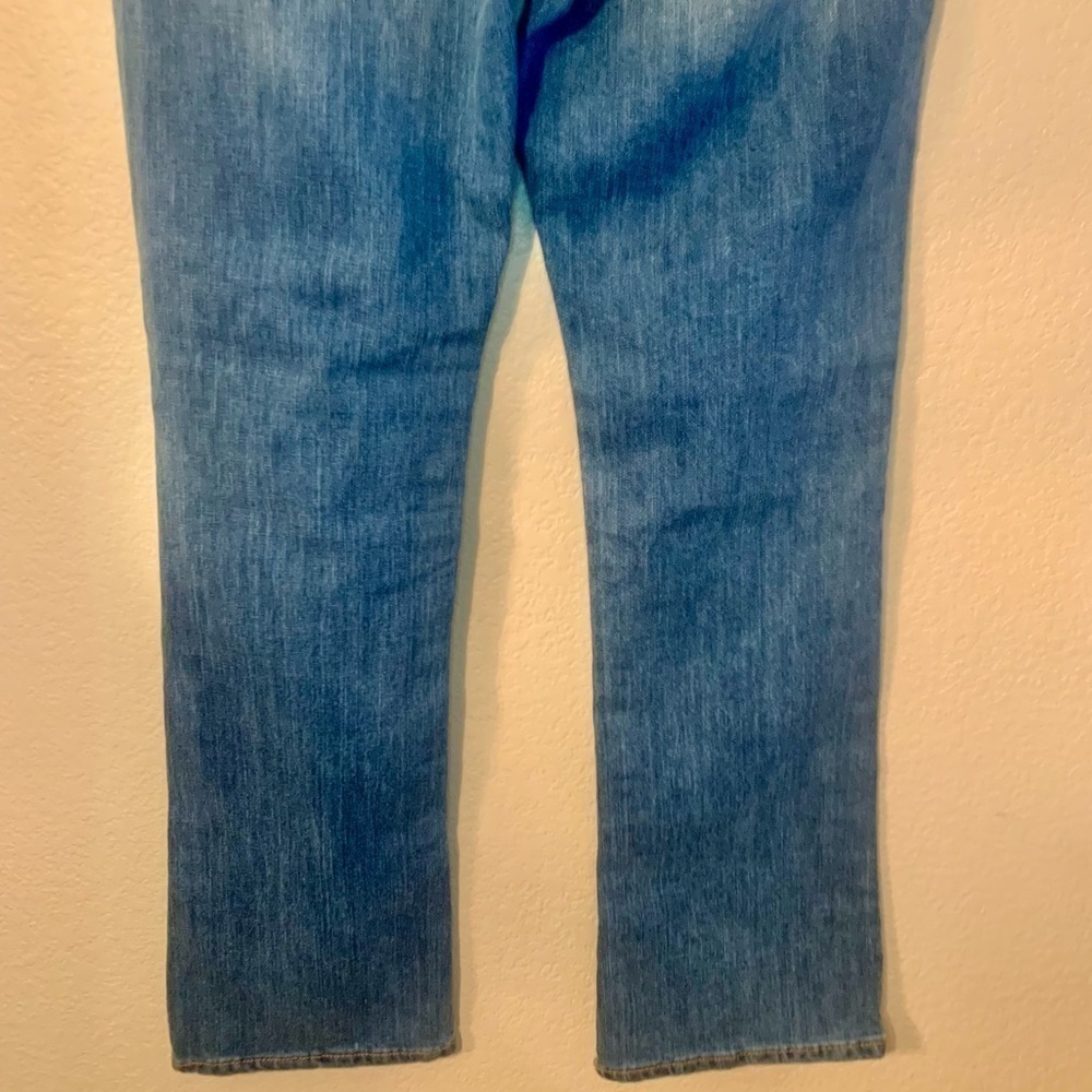 NWT Old Navy Jeans Size 4 The Flirt Blue Denim Cotton Spandex Bootcut Faded Wash - Picture 8 of 16